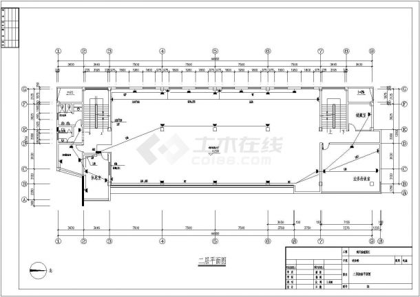  A complete set of CAD drawings for the electrical scheme of an office building in a logistics park - Figure 2