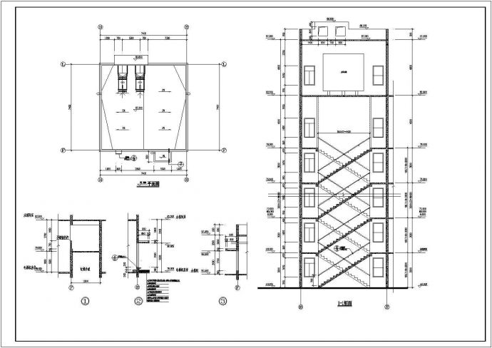 某住宅卫生间及厨房建筑设计节点详图_图1