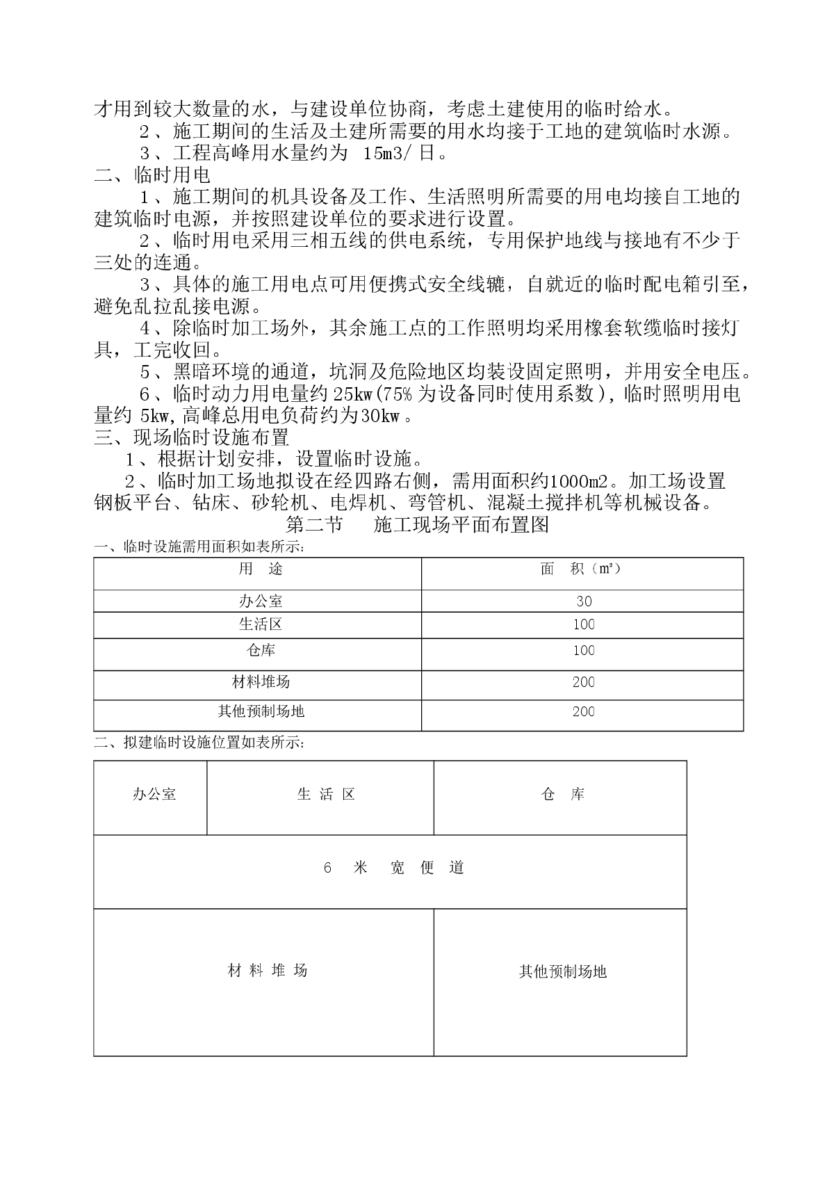 江苏某街道路灯安装施工组织设计-图二