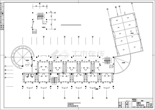 综合楼电气施工与设计方案全套CAD图纸-图二