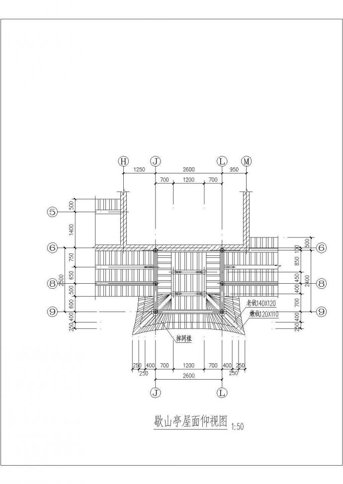 一套古建筑施工方案及设计全套CAD图纸_图1