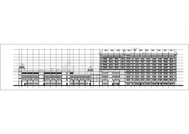 [芜湖]某人民医院医疗综合大楼建筑扩初图（含效果图）-图二