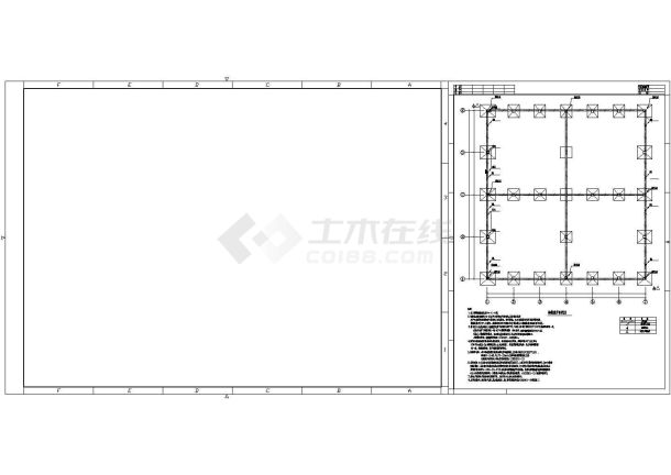 某地区甲类仓库电气照明配电系统CAD设计施工图-图一