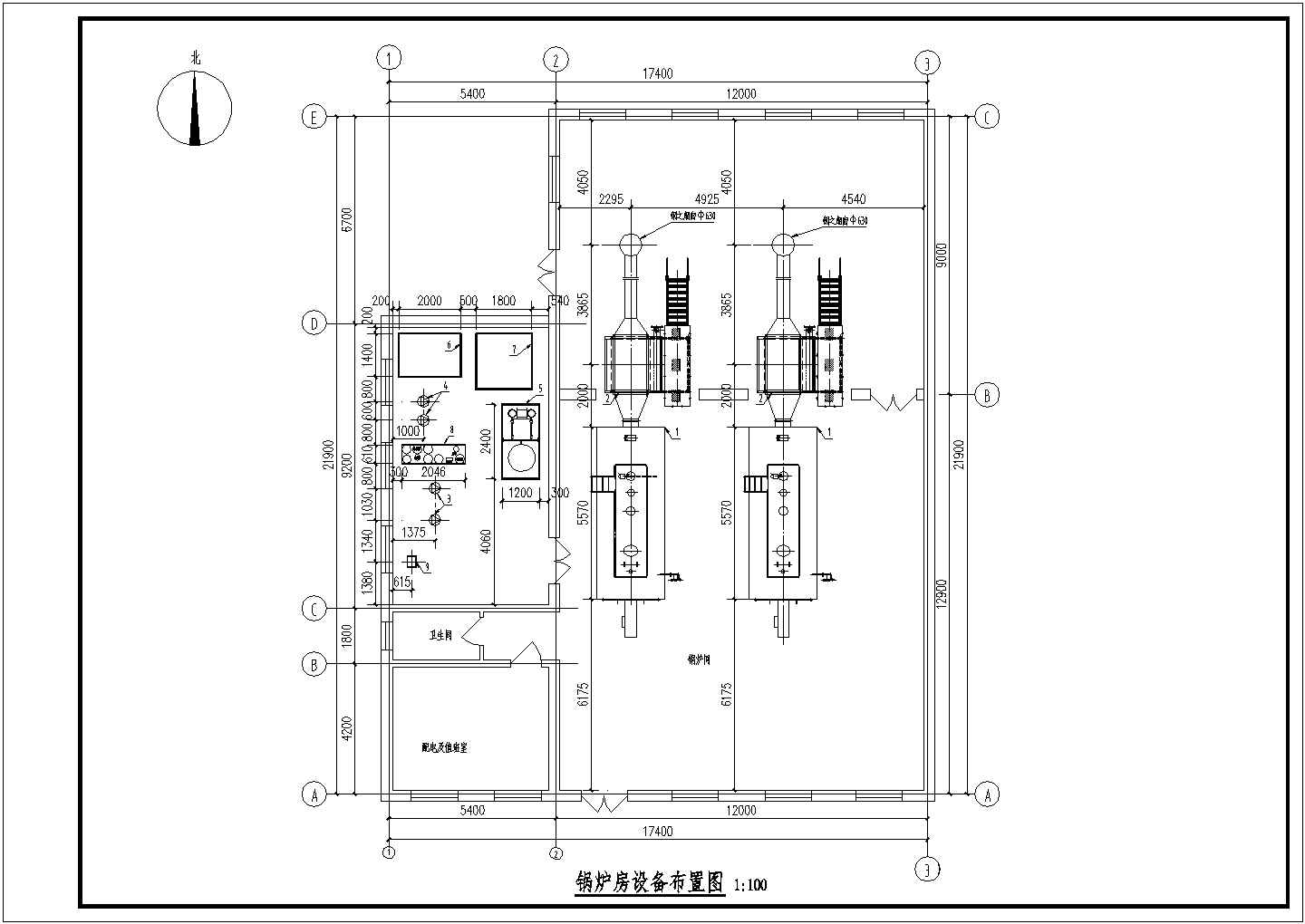 6T燃气锅炉房热力系统设计