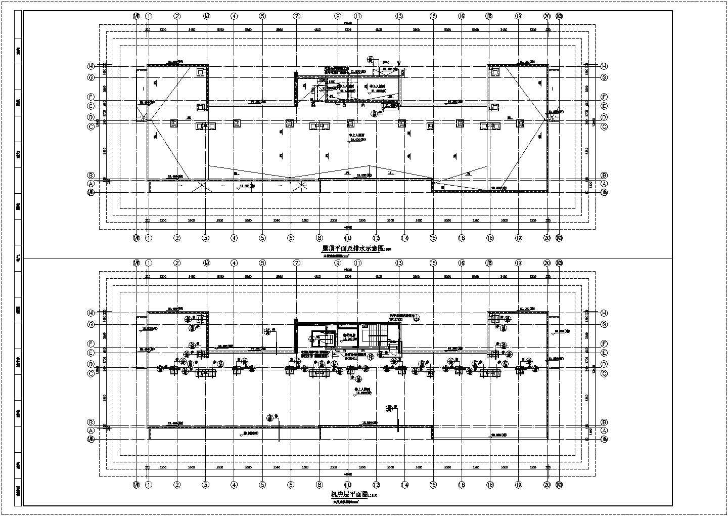 六层剪力墙结构带电梯公寓楼建筑设计图