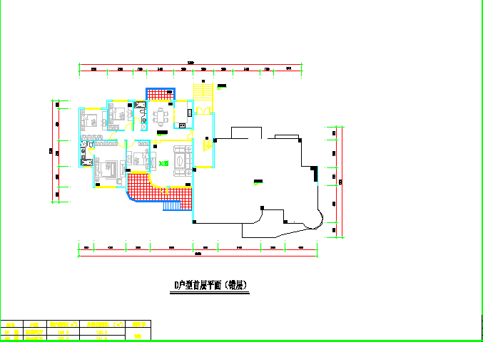 某老式住宅小区cad平面规划图纸_图1