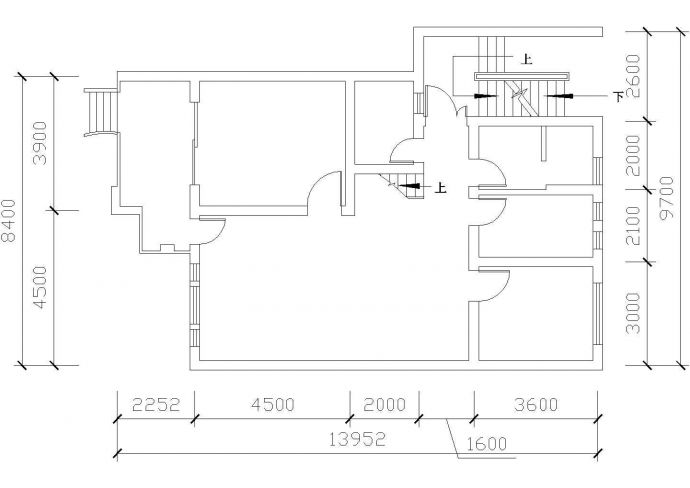 经典小户型室内装修cad设计施工图_图1