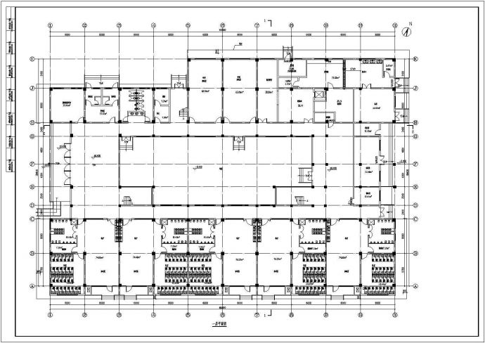 某社区3层15班配套幼儿园初步设计建筑图_图1