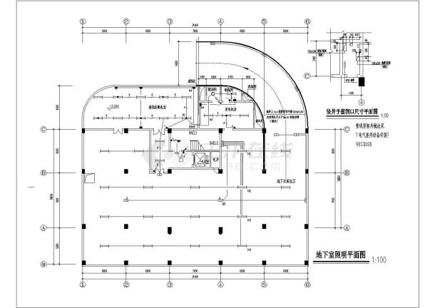 某五层工业用房照明电气设计施工图-图二