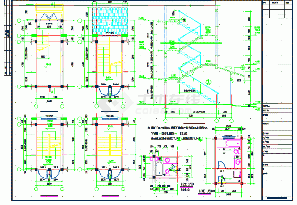 某中高档住宅小区建筑CAD设计方案图纸-图一