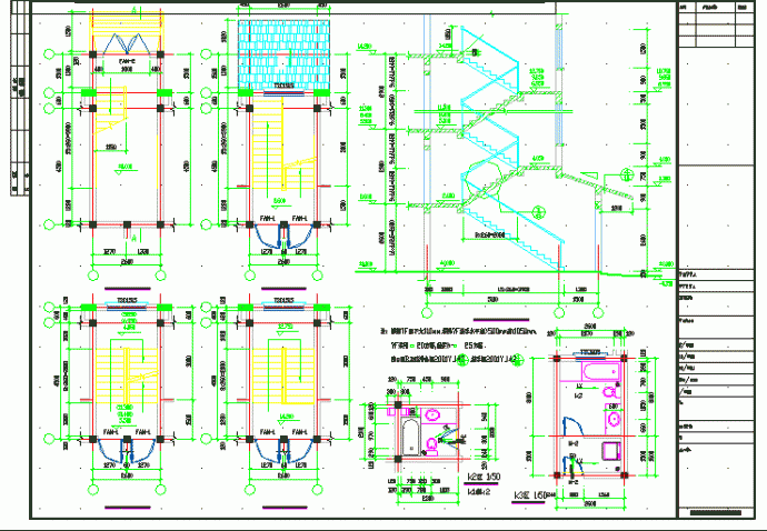 某中高档住宅小区建筑CAD设计方案图纸_图1