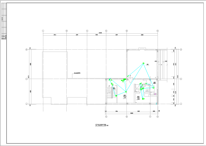 某地框架结构别墅电气设计施工CAD图