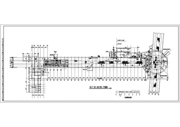 某地地铁车站设计装修规划方案施工图-图二