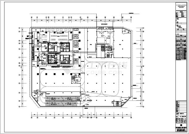 某地区大型商务中心地下室电气图（全集）-图二