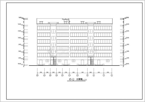 某住宅楼建筑全套结构详细施工图纸-图二