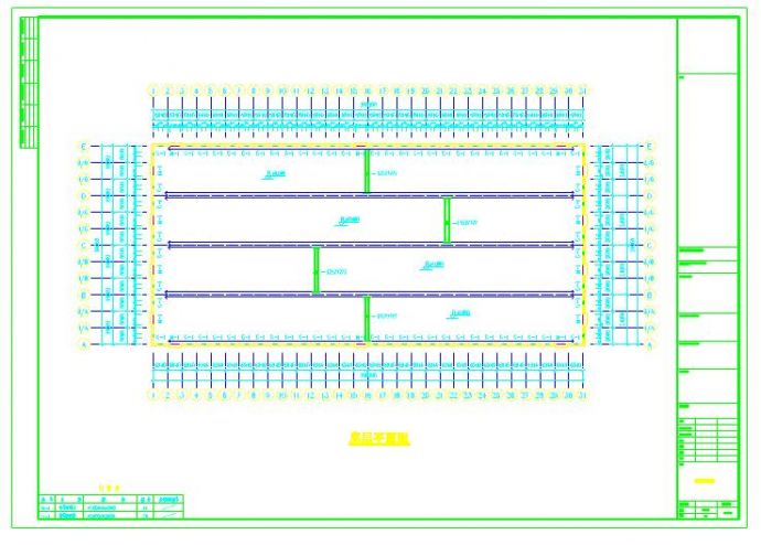 工厂钢结构设计方案与施工全套CAD图纸_图1
