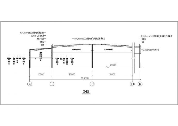 石材城结构设计方案与施工全套CAD图纸_图1