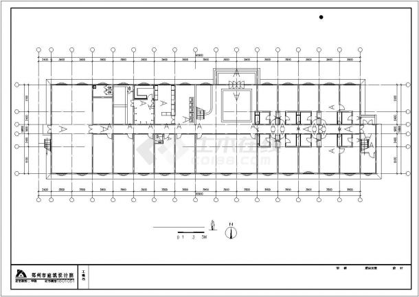 某地足球学校校园规划设计施工CAD图-图一