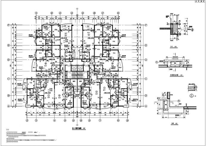 高层商住楼大厦建筑设计CAD施工图_图1