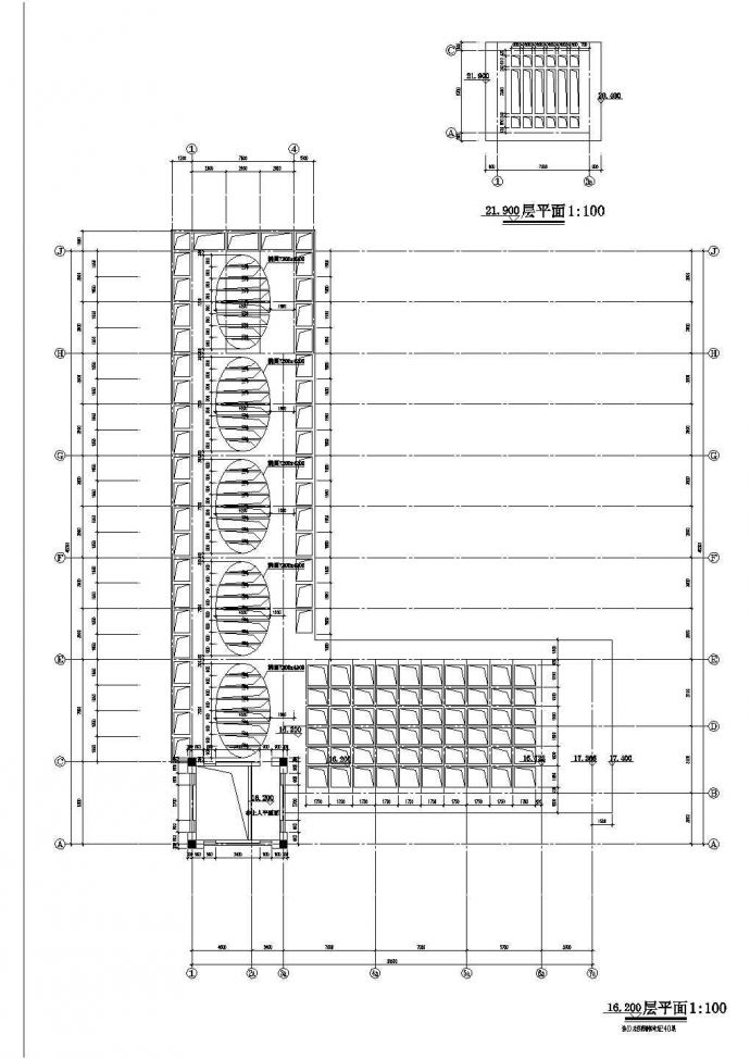 临城农贸市场建筑设计施工图（B栋）_图1