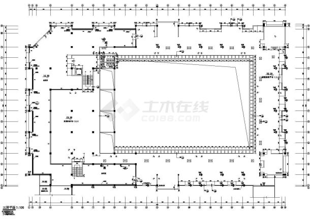 临城农贸市场建筑设计施工图（C栋）-图二