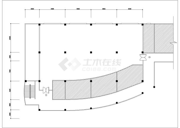 某地足心道沐足养身会馆装修设计图-图一