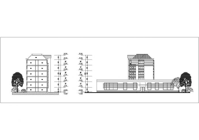 某五层628平方米住宅建筑设计图_图1