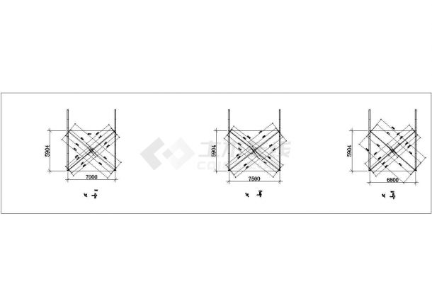 明利钢柱钢梁设计方案全套CAD图纸-图二