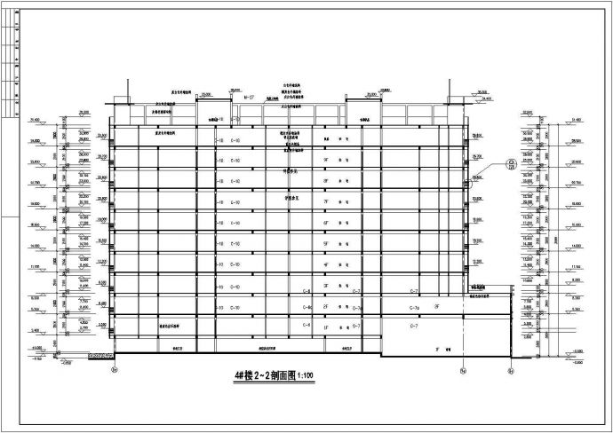安徽省某城市光芒在现住宅CAD施工图_图1