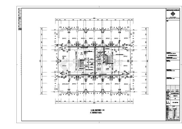 某27层超高层办公楼电气设计施工图(含避难层)-图二