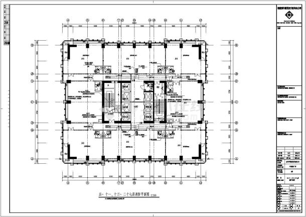某27层超高层办公楼暖通设计施工图(含避难层)-图二