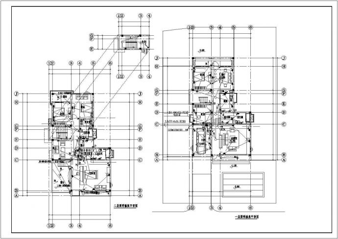 度假村电气设计方案与施工全套CAD图纸_图1