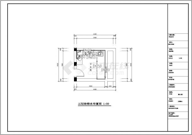 别墅电气施工方案与设计成套CAD图纸-图一