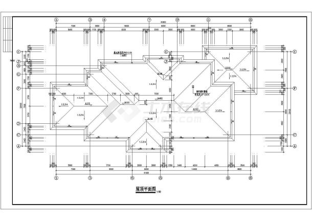 某市精品幼儿园建筑CAD设计施工图-图二