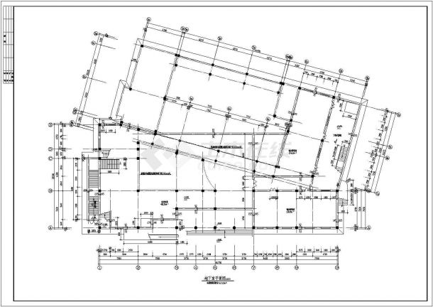 三层六班豪华幼儿园建筑设计施工图-图二