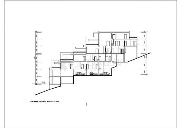 某地七层住宅建筑设计规划方案施工图-图二