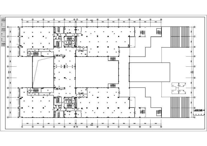 某六层大学图书馆消防电气设计施工图_图1