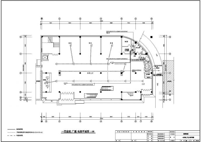 某客运站弱电设计方案全套CAD图纸_图1