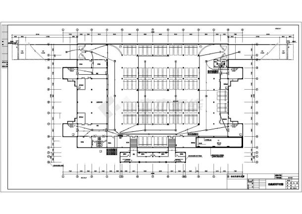 地下车库电气设计方案与施工全套CAD图纸-图二
