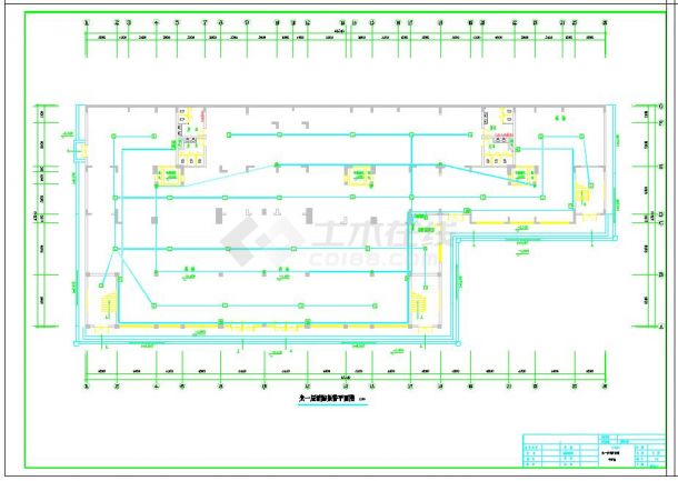 高层商住楼强弱电设计方案全套CAD图纸-图一