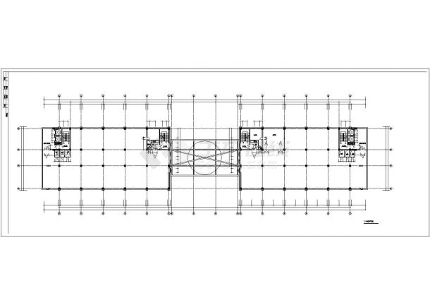 商住楼电气设计方案及施工全套CAD图纸-图一