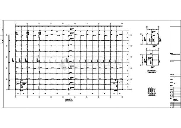 某地二层框架结构商业冷库设计方案图-图二