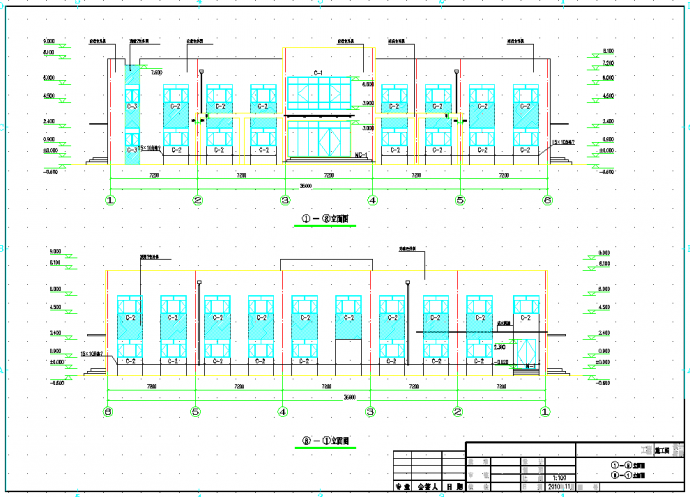 某生产办公楼建筑CAD设计施工图_图1
