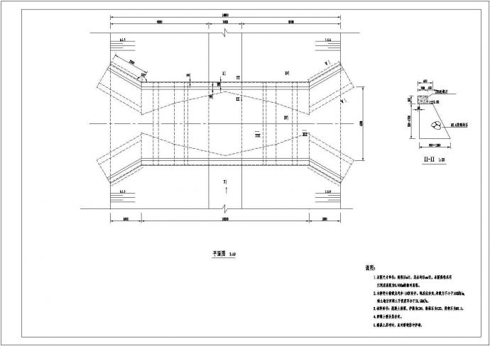 某地跨径5m的小型拱桥技施设计图纸_图1