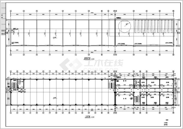 某地区经济技术开发区建设公司综合楼建筑设计图纸-图二