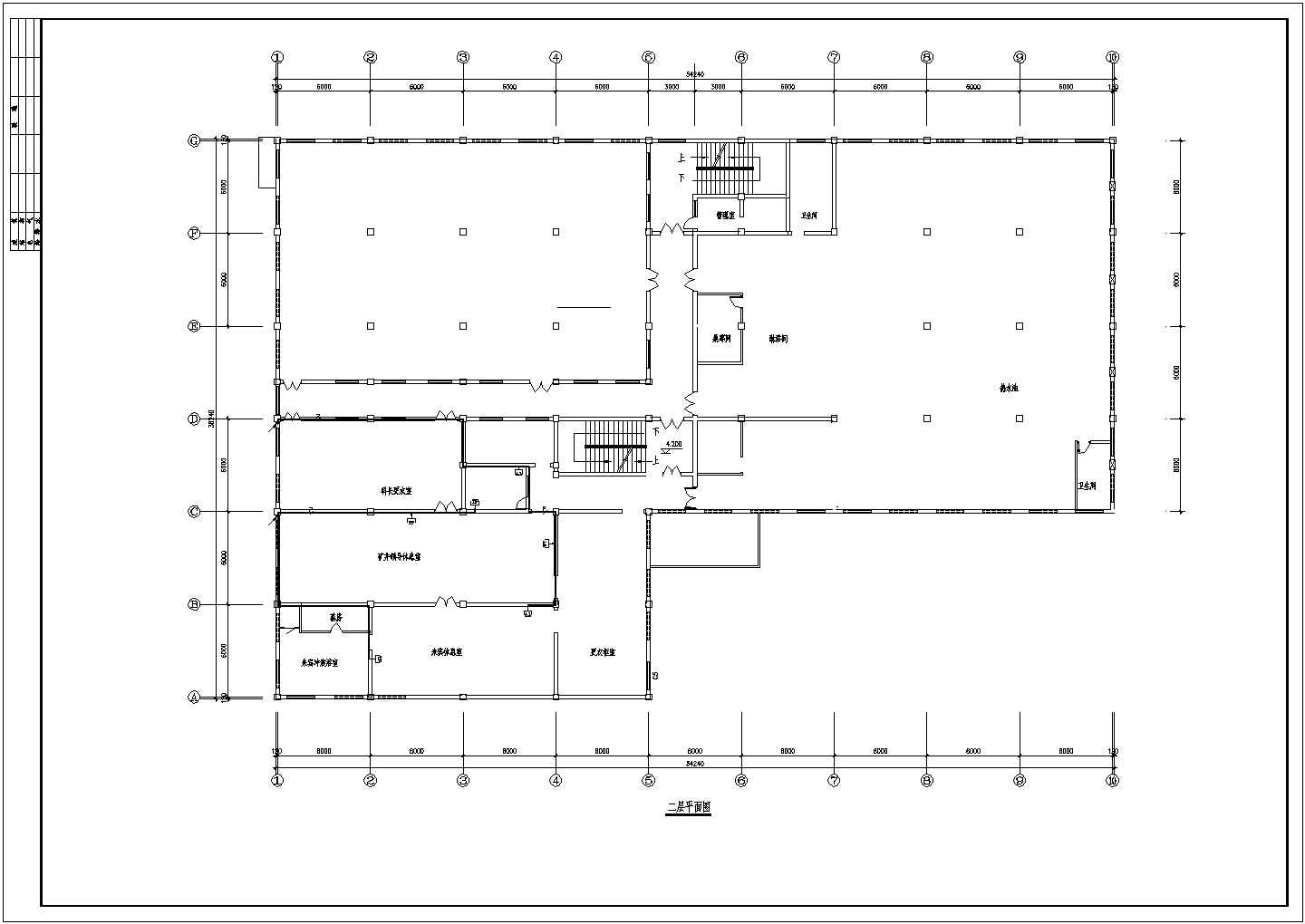 福利楼照明及配电设计方案全套CAD图纸