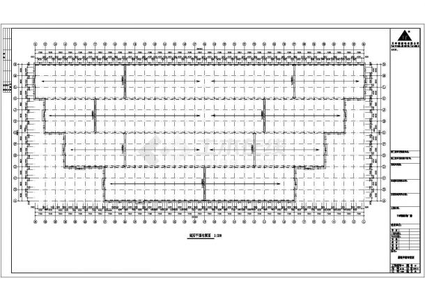 公司11栋厂房工程CAD设计方案图纸-图一