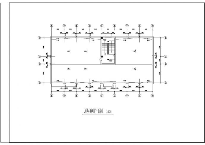 某宿舍楼电气设计方案与施工全套CAD图纸_图1