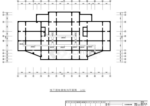 某地框架结构十九层宾馆电气设计施工图-图二