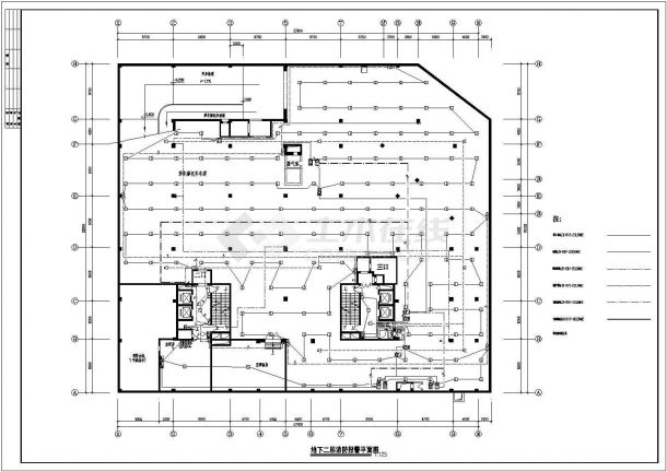 农民公寓消防施工设计方案全套CAD图纸-图一